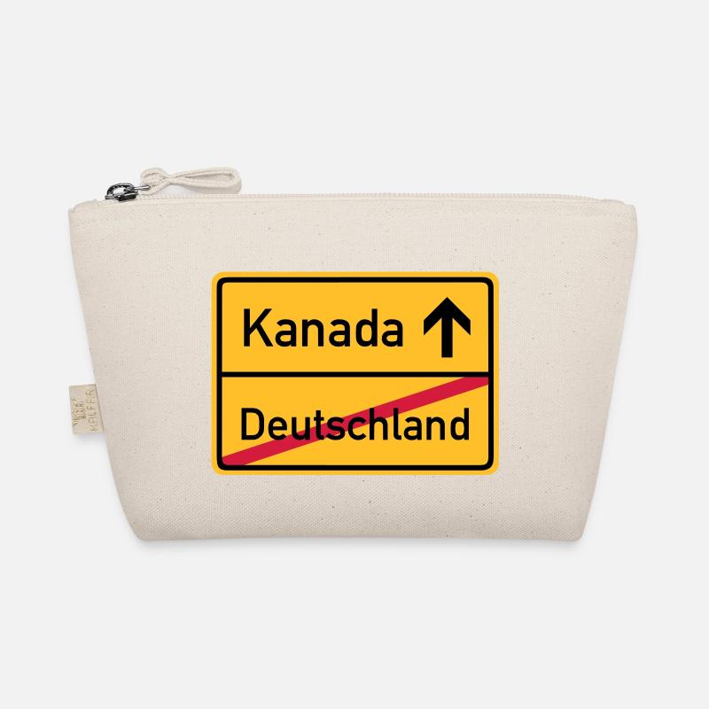 ortsschild_kanada__f3 - Bio-Täschchen - Natur