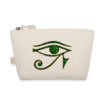 Auge des Horus, Horusauge, Ägypten, Schutzsymbol - Bio-Täschchen - Natur - Vorne