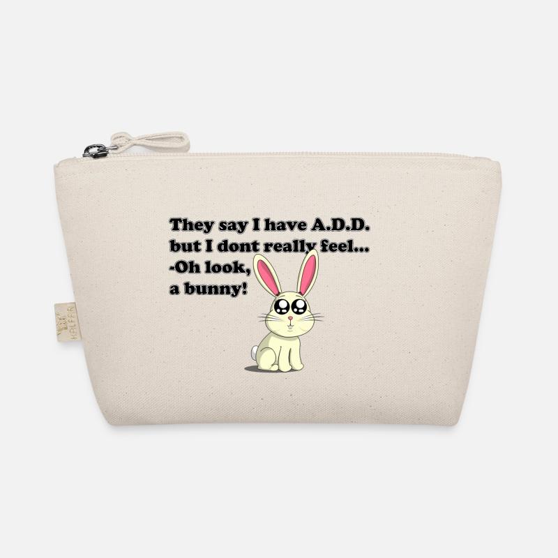 ADD bunny - Organic Pouch - nature