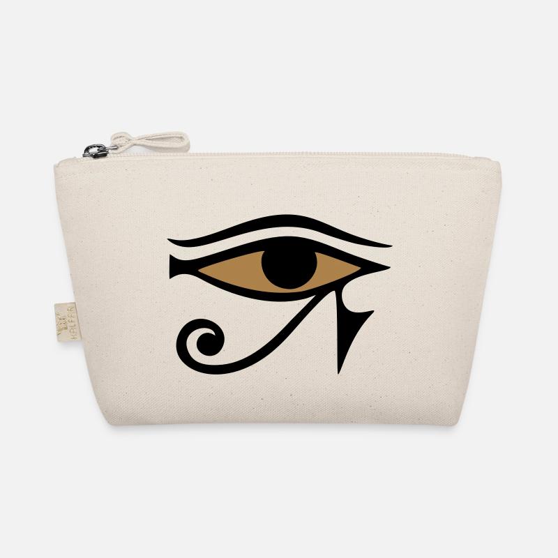 Horus eye, protection amulet, magic & strength Organic Pouch