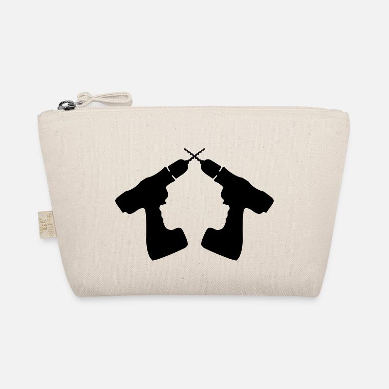 Cordless Drill Logo Bio-Täschchen