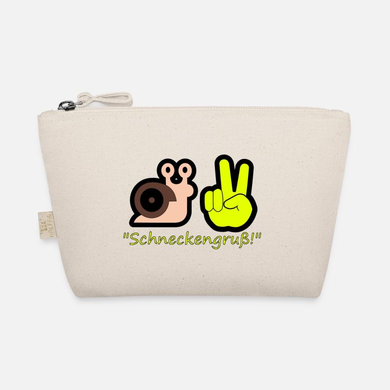 snail greeting Organic Pouch
