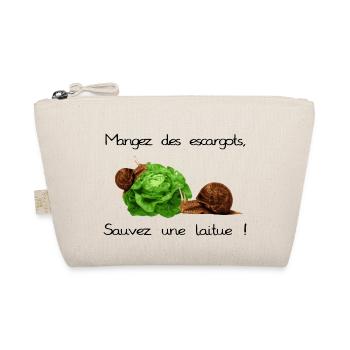 Snails - Bio-Täschchen - Natur - Vorne