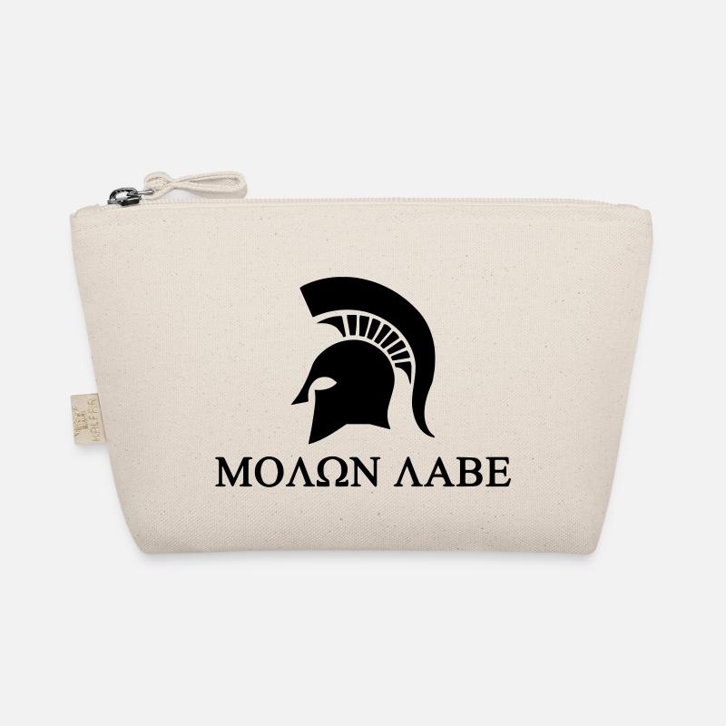 molon labe - Bio-Täschchen - Natur