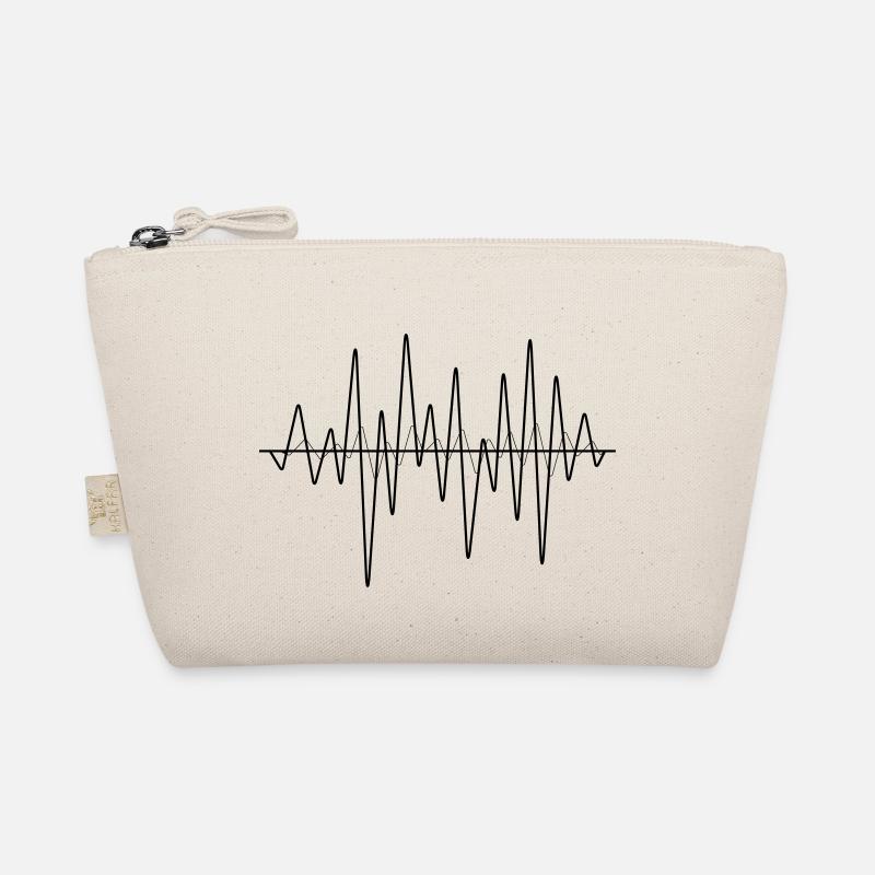 sound waves Organic Pouch