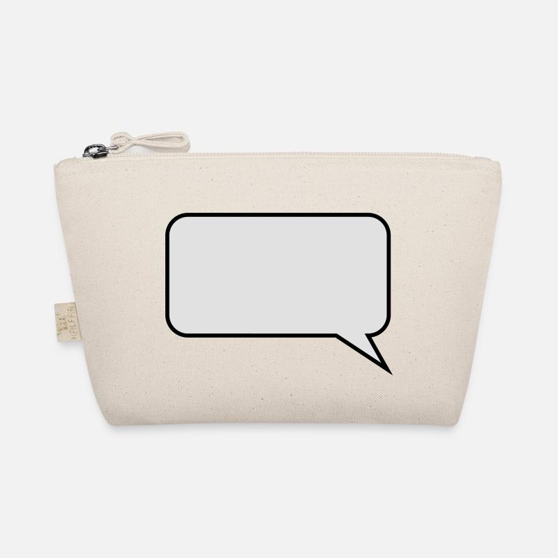 Sprechblase // Comic // Spruch machen // Aussage Bio-Täschchen