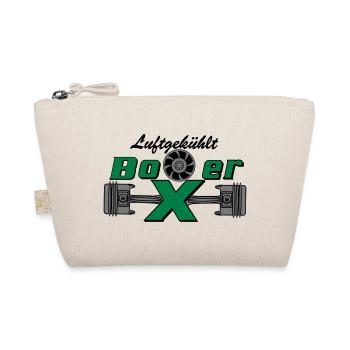 Boxermotor, Boxer, Motor, Luftgekühlt (25) - Bio-Täschchen - Natur - Vorne