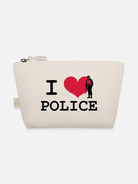 I Love Police - Trousse biologique - nature