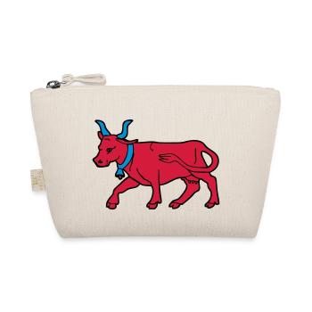 dessin vache rouge vecteur boucher éleveur Béarn - Trousse biologique - nature - Devant