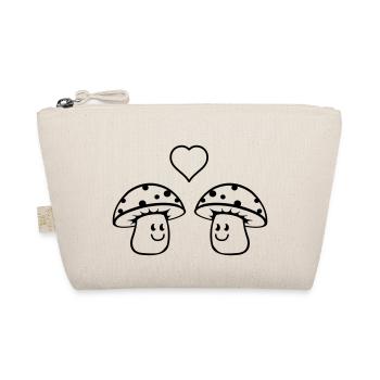 pilze_in_love_1 - Organic Pouch - nature - Front