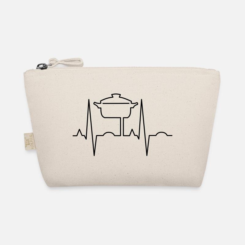Heartbeat with pot Organic Pouch