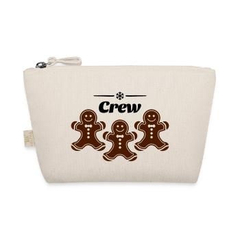 crew lebkuchenmann - Bio-Täschchen - Natur - Vorne