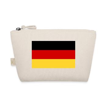 Deutsche Flagge - Bio-Täschchen - Natur - Vorne
