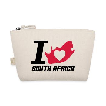 south_africa_i_love_2 - Organic Pouch - nature - Front
