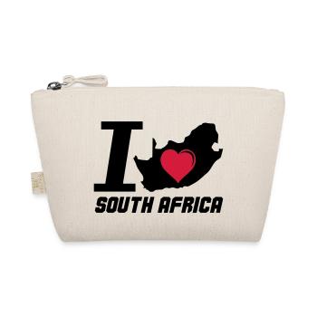 south_africa_i_love_02 - Organic Pouch - nature - Front