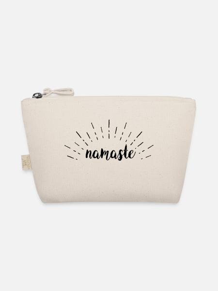 (namaste_12) - Bio-Täschchen - Natur - Vorne