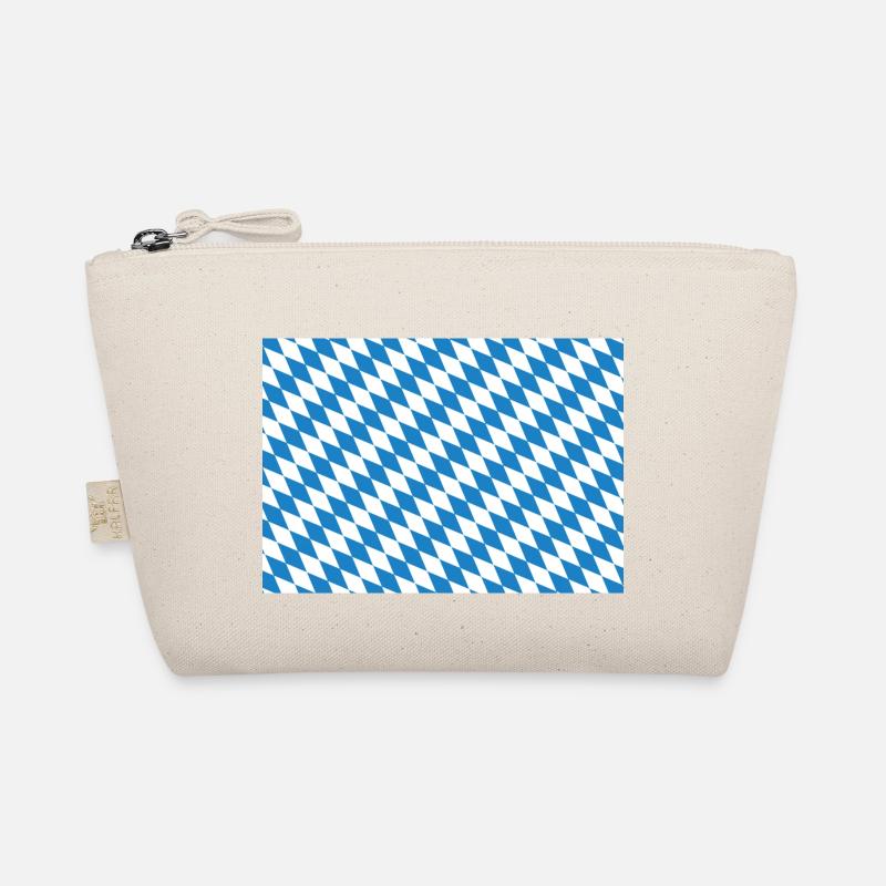The Bavarian diamond - blue white Organic Pouch