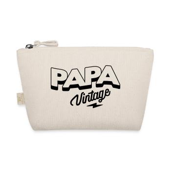 Papa vintage - Trousse biologique - nature - Devant