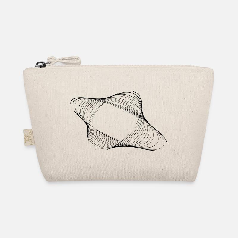 Die extra unperfekte geometrische Form Bio-Täschchen