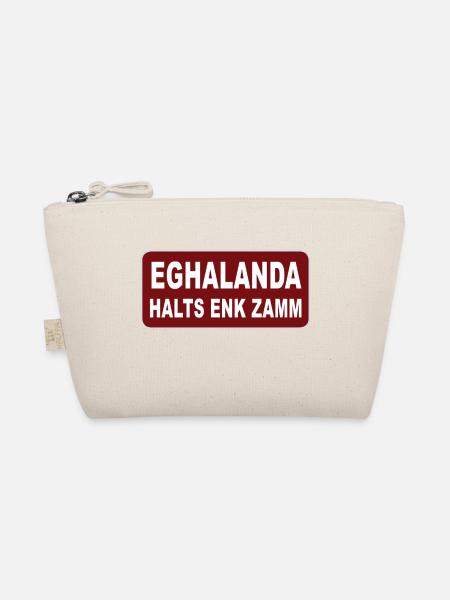 Eghalanda halts enk zamm, Egerland Heimatland - Bio-Täschchen - Natur