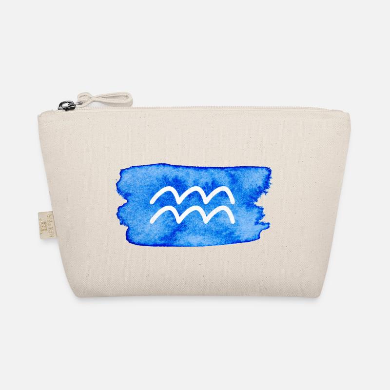 Wassermann Sternzeichen Aquarius Bio-Täschchen