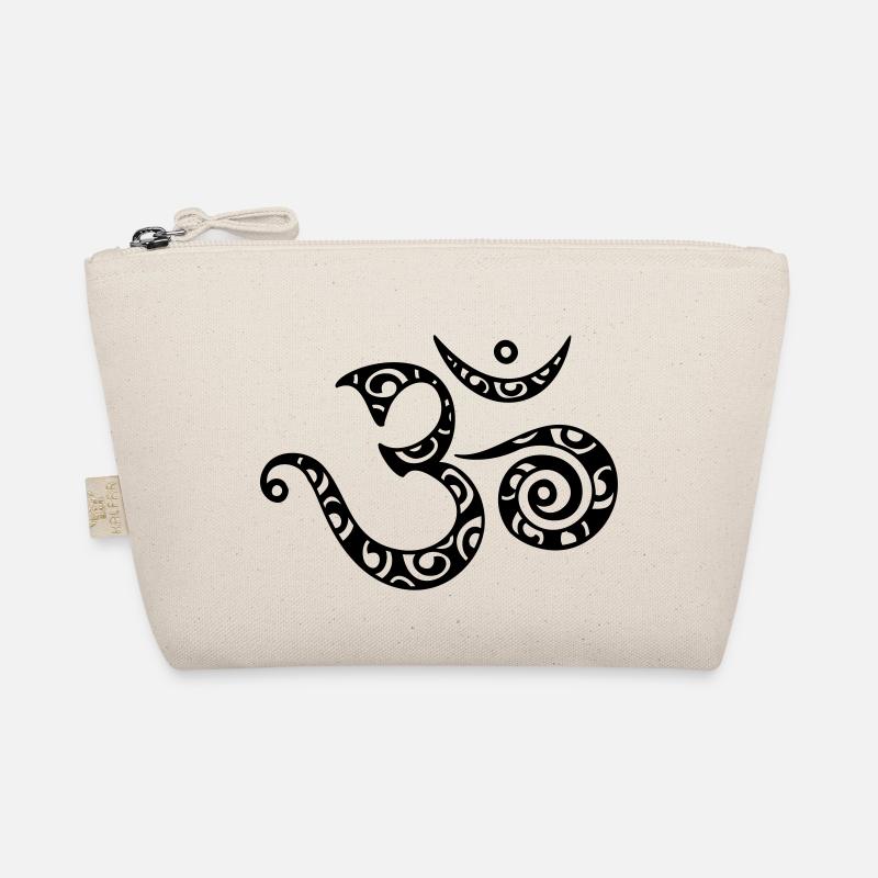 Om, mantra, pattern, 23 colors freely selectable Organic Pouch