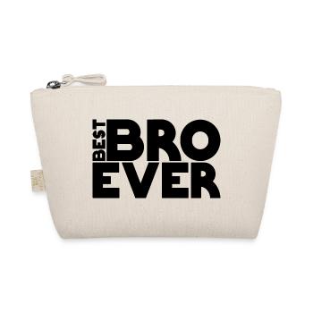 best BRO ever - Organic Pouch - nature - Front