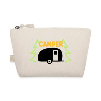 Camper - ready for vacation - Organic Pouch - nature - Front
