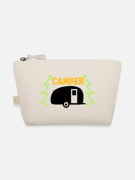 Campeur - prêt pour les vacances - Trousse biologique - nature - Devant