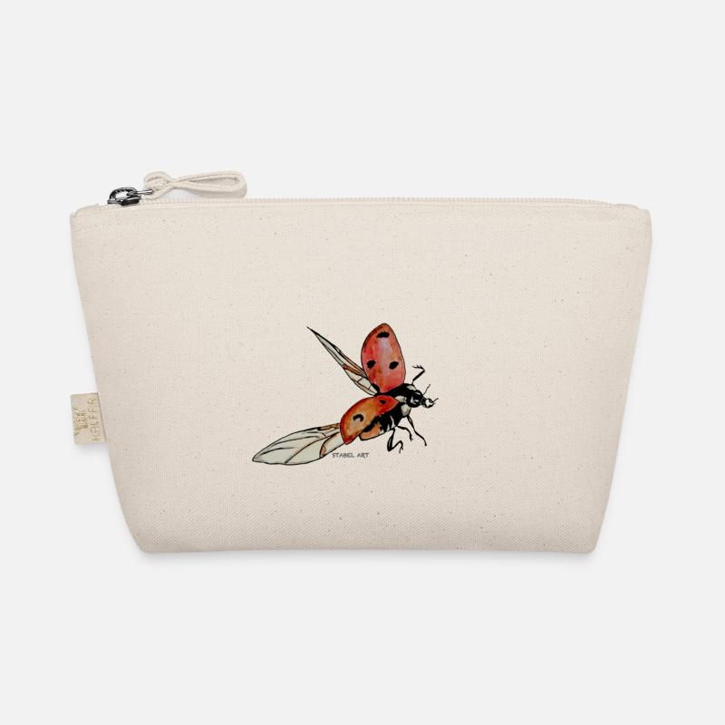 Marienkäfer/ Ladybug - Bio-Täschchen - Natur