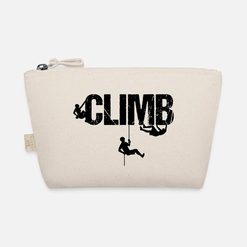 Climbing, sport, climb, climbing, hobby, bouldering - Organic Pouch - nature
