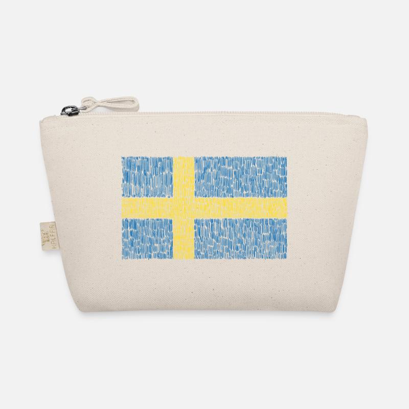 Sweden flag Organic Pouch