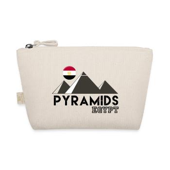 Pyramids, Pyramids Cairo, Egyptian Pyramids, Egypt - Organic Pouch - nature - Front