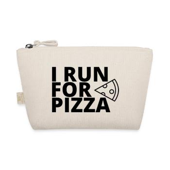 Je cours pour la pizza - Trousse biologique - nature - Devant