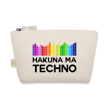 Hakuna Ma Techno Musique disco - Trousse biologique - nature - Devant