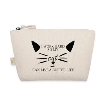 Alles für die Katze - Bio-Täschchen - Natur - Vorne