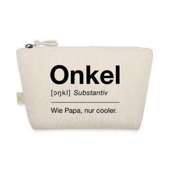 Onkel - Bio-Täschchen - Natur - Vorne