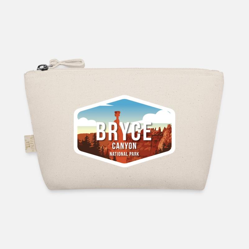 Bryce Canyon National Park Gift Souvenir - Bio-Täschchen - Natur