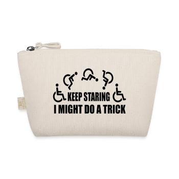 Continue à regarder, puis je ferai un tour en fauteuil roulant # - Trousse biologique - nature - Devant
