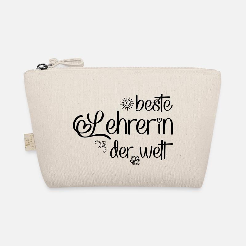 Beste Lehrerin der Welt - Bio-Täschchen - Natur