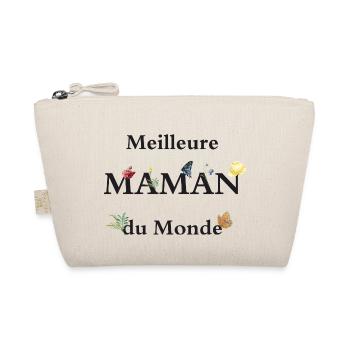 meilleure maman du monde - Trousse biologique - nature - Devant