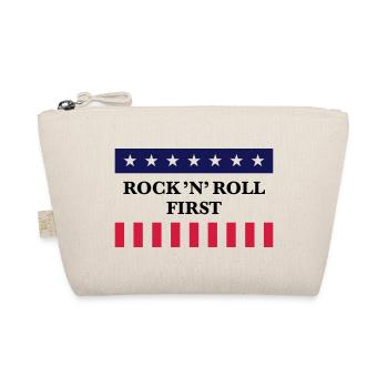 Rock 'n' Roll First (Music / USA / America) - Organic Pouch - nature - Front