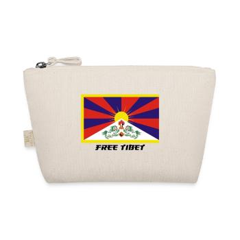 Free Tibet - Bio-Täschchen - Natur - Vorne