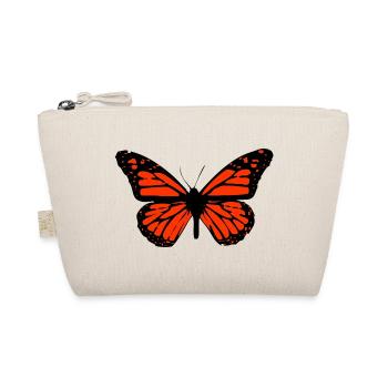 Schmetterling Kunst detailliert, hoher Kontrast - Bio-Täschchen - Natur - Vorne