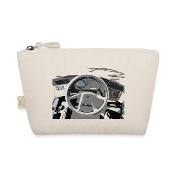 Dashboard T Shirt - Organic Pouch - nature - Front