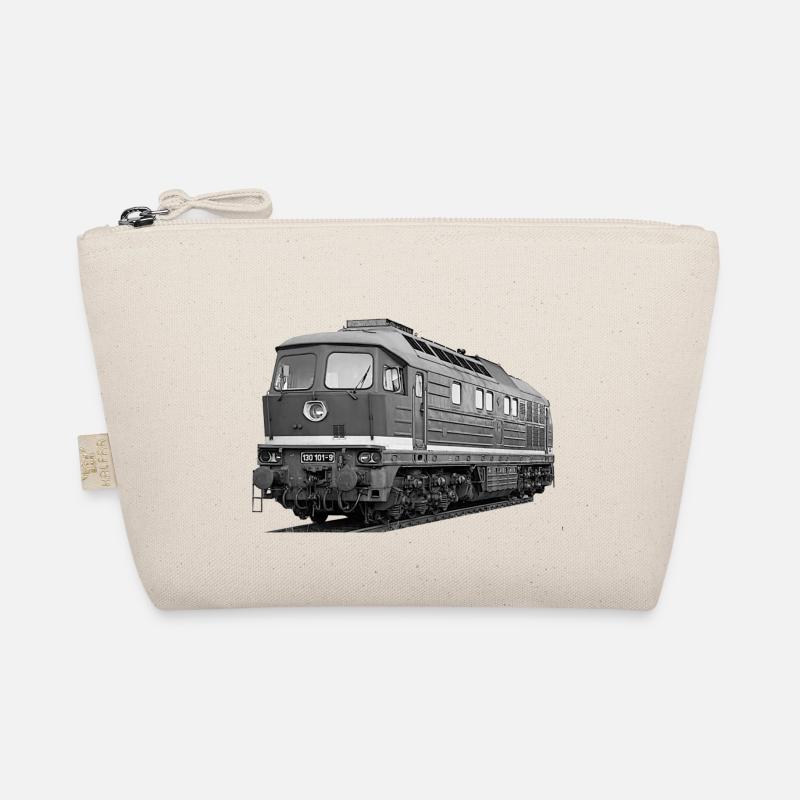 Lokomotive Baureihe 130 Reichsbahn Taigatrommel - Bio-Täschchen - Natur