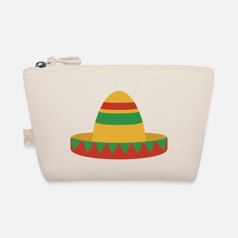 sombrero mexico - Bio-Täschchen - Natur