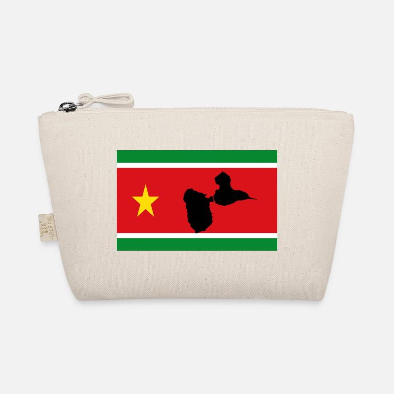 DRAPEAU GUADELOUPE - Trousse biologique - nature