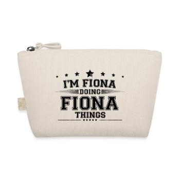 Je suis Fiona en train de faire des choses Fiona - Trousse biologique - nature - Devant