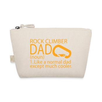 Bouldern Klettern Climbing - Bio-Täschchen - Natur - Vorne